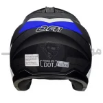 کلاه کاسکت بدون فک برند Da1 403 matt black graphic b blue