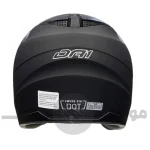 کلاه کاسکت بدون فک برند DA1 مدل 403 مشکی مات