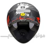 کلاه کاسکت فک ثابت برند ls2 مدل Ls2 ff800 storm ll drop black white