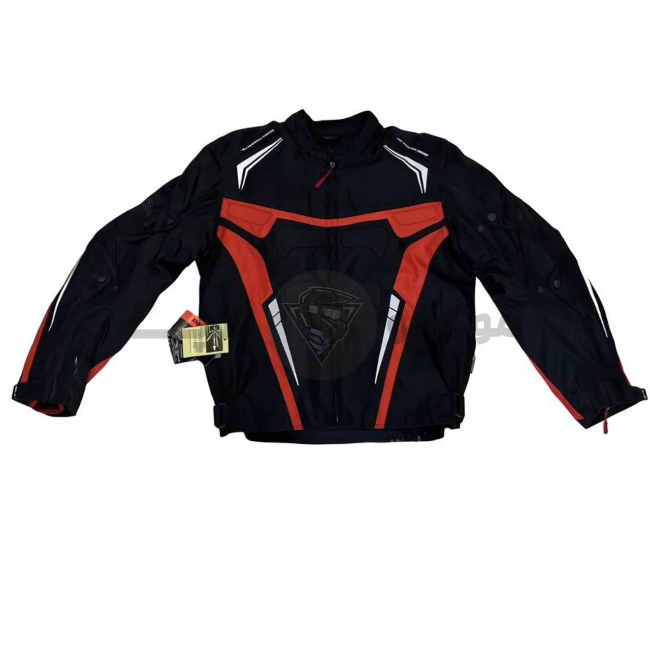 jacket-escape-black-red کاپشن برند اسکیپ مشکی قرمز