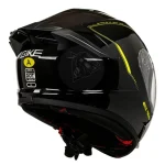 کلاه کاسکت فک ثابت فول فیس برند کایک مدل fp02 glossy black neon