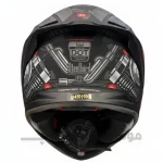 کلاه کاسکت فک ثابت برند استیل برد مدل SBH_57 matte black_ grey f8
