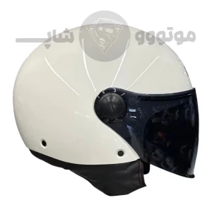کلاه کاسکت بدون فک برند MT مدل Glossy white