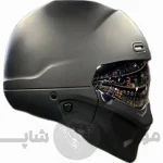 کلاه کاسکت فک جداشو برند FGN مدل Matte Black