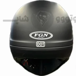 کلاه کاسکت فک جداشو برند FGN مدل Matte Black