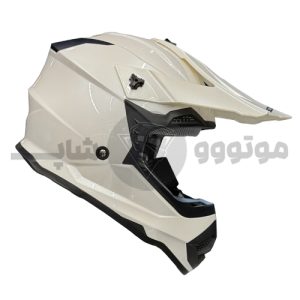 کلاه کاسکت کراسی برند اسکایکو سفید