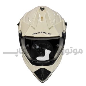 کلاه کاسکت کراسی برند اسکایکو سفید