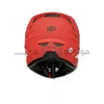 کلاه کاسکت کراسی برند 100 درصد مدل Matt red white