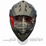 کلاه کاسکت فک ثابت ادونچری برند ردلاین مدل 760 مشکی مات