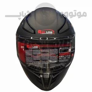 کلاه کاسکت فک ثابت برند ردلاین مدل 942 مشکی مات