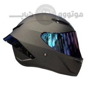 کلاه کاسکت فک ثابت برند کایک طرح کربن