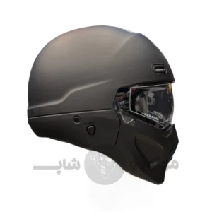کلاه کاسکت فک جداشو برند FGN مدل Matte Black