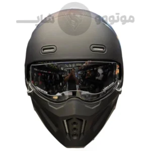 کلاه کاسکت فک جداشو برند FGN مدل Matte Black