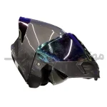 کلاه کاسکت فک متحرک برند استیل برد مدل sb20 glossy grey