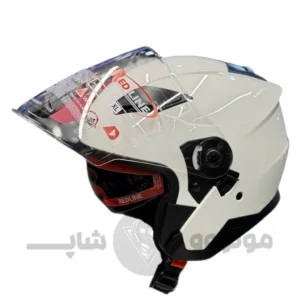 کلاه کاسکت بدون فک برند ردلاین مدل 956 سفید