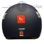 کلاه کاسکت بدون فک برند MT مدل Matt blue