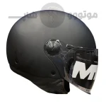 کلاه کاسکت بدون فک برند MT مدل Matt black