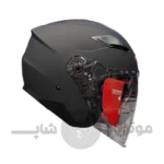 کلاه کاسکت بدون فک برند ردلاین مدل 956 مشکی مات