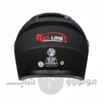 کلاه کاسکت بدون فک برند ردلاین مدل 956 مشکی مات