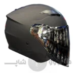 کلاه کاسکت بدون فک برند ردلاین مدل 956 مشکی مات