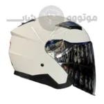 کلاه کاسکت بدون فک برند ردلاین مدل 956 سفید