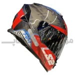 کلاه کاسکت فک ثابت برند ls2 مدل Ls2 ff800 glossy red blue