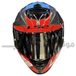 کلاه کاسکت فک ثابت برند ls2 مدل Ls2 ff800 glossy red blue