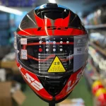 کلاه کاسکت فک ثابت برند ls2 مدل Ls2 ff800 glossy red blue
