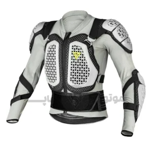 شولدر 12 تیکه برند motowolf مدل زنبوری سفید