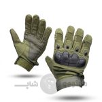 دستکش پروتکشن دار مدل تاکتیکال سبز