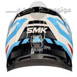 کلاه کاسکت کراسی برند smk مدل Glossy mix color