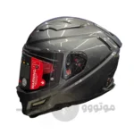 کلاه کاسکت فک ثابت برند smk مدل AGNAR glossy graya