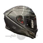 کلاه کاسکت فک ثابت برند smk مدل AGNAR glossy graya
