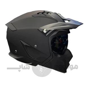 کلاه کاسکت فک جداشو برند راپیدو مدل 890Scorpion Matte Black
