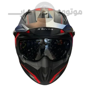 کلاه کاسکت فک جداشو برند راپیدو مدل 890Scorpion Matt black red