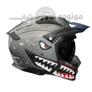 کلاه کاسکت فک جداشو برند راپیدو مدل 890Scorpion Monster gray