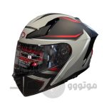 کلاه کاسکت فک متحرک برند ردلاین مدل 960 Matte black gray red