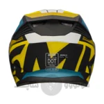 کلاه کاسکت فک متحرک برند SMK مدل GOLLWING Matte mix color