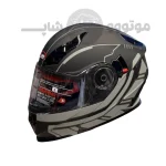 کلاه کاسکت فک متحرک برند ردلاین مدل Matte black gray 939