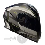 helmet-removable-jaw-redline-939-matte-black-gray-green