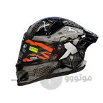 کلاه کاسکت استیل برد مدل sbh61 sxe Glossy black gray