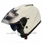 کلاه کاسکت بدون فک برند فلش مدل White