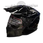 کلاه کاسکت ادونچری برند وگا black glossy