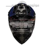 کلاه کاسکت ادونچری برند وگا black glossy