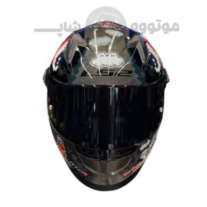 کلاه کاسکت فک ثابت برند ls2 مدل ff300 Glossy mix color 3