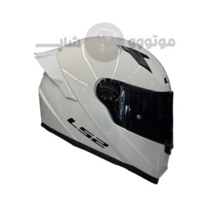 کلاه کاسکت فک ثابت برند ls2 مدل ff300 Glossy White