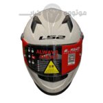 کلاه کاسکت فک ثابت برند ls2 مدل ff300 Glossy White