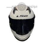 کلاه کاسکت فک ثابت برند ls2 مدل ff300 Glossy White
