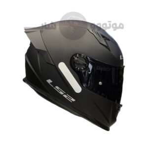 کلاه کاسکت فک ثابت برند ls2 مدل ff300 Glossy Matte Black