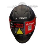 کلاه کاسکت فک ثابت برند ls2 مدل ff300 Glossy Matte Black